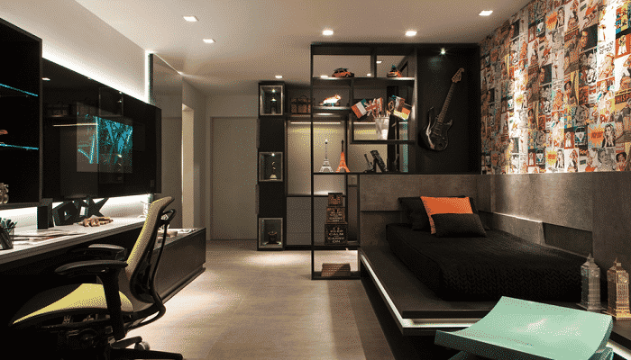 Decorar um quarto masculino de acordo com estilo do dono