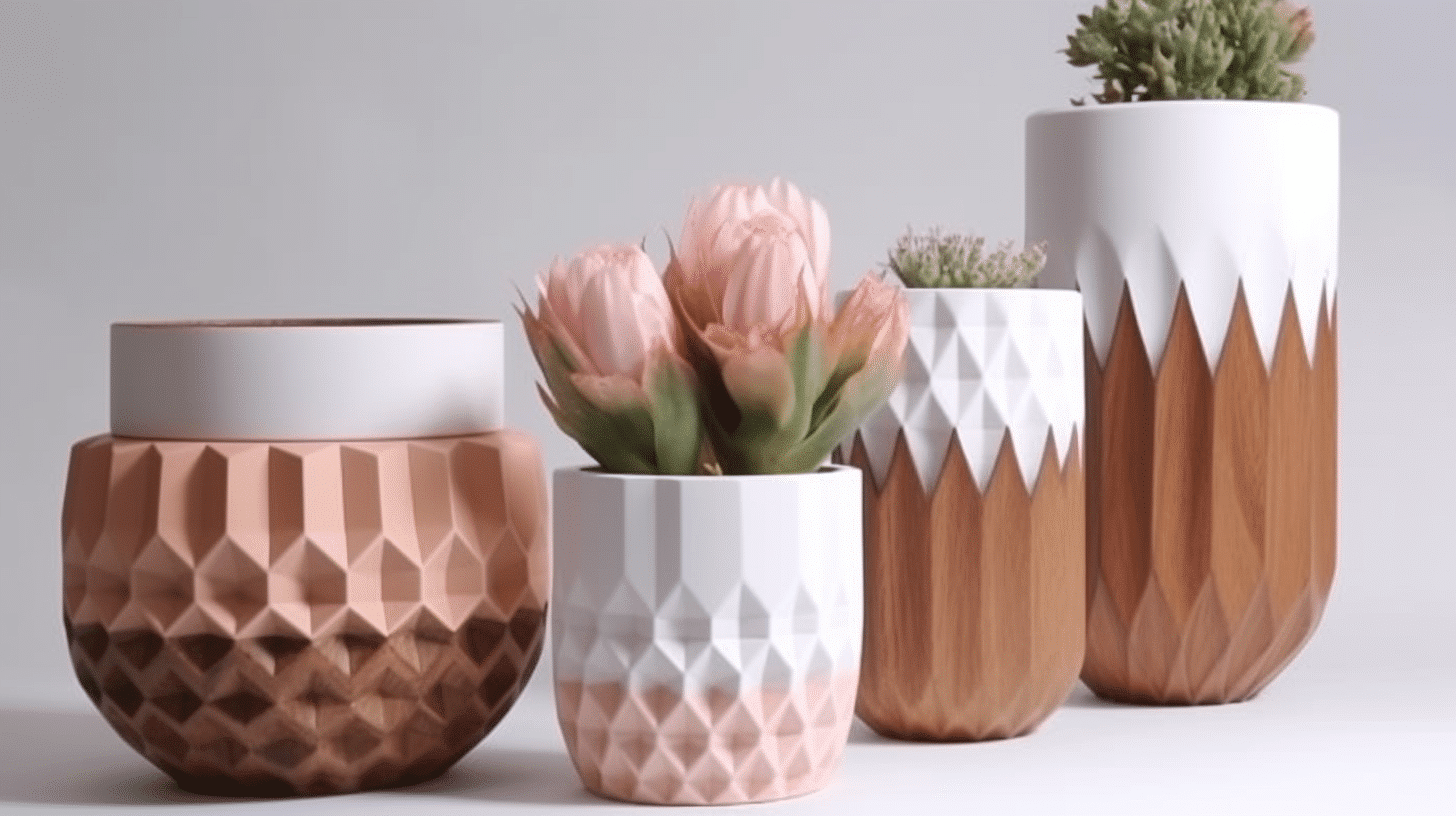 vasos decorativos inovadores