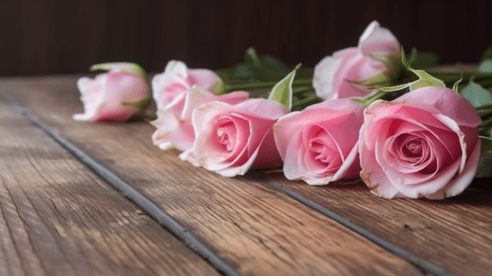 buque de flores rosas colombianas