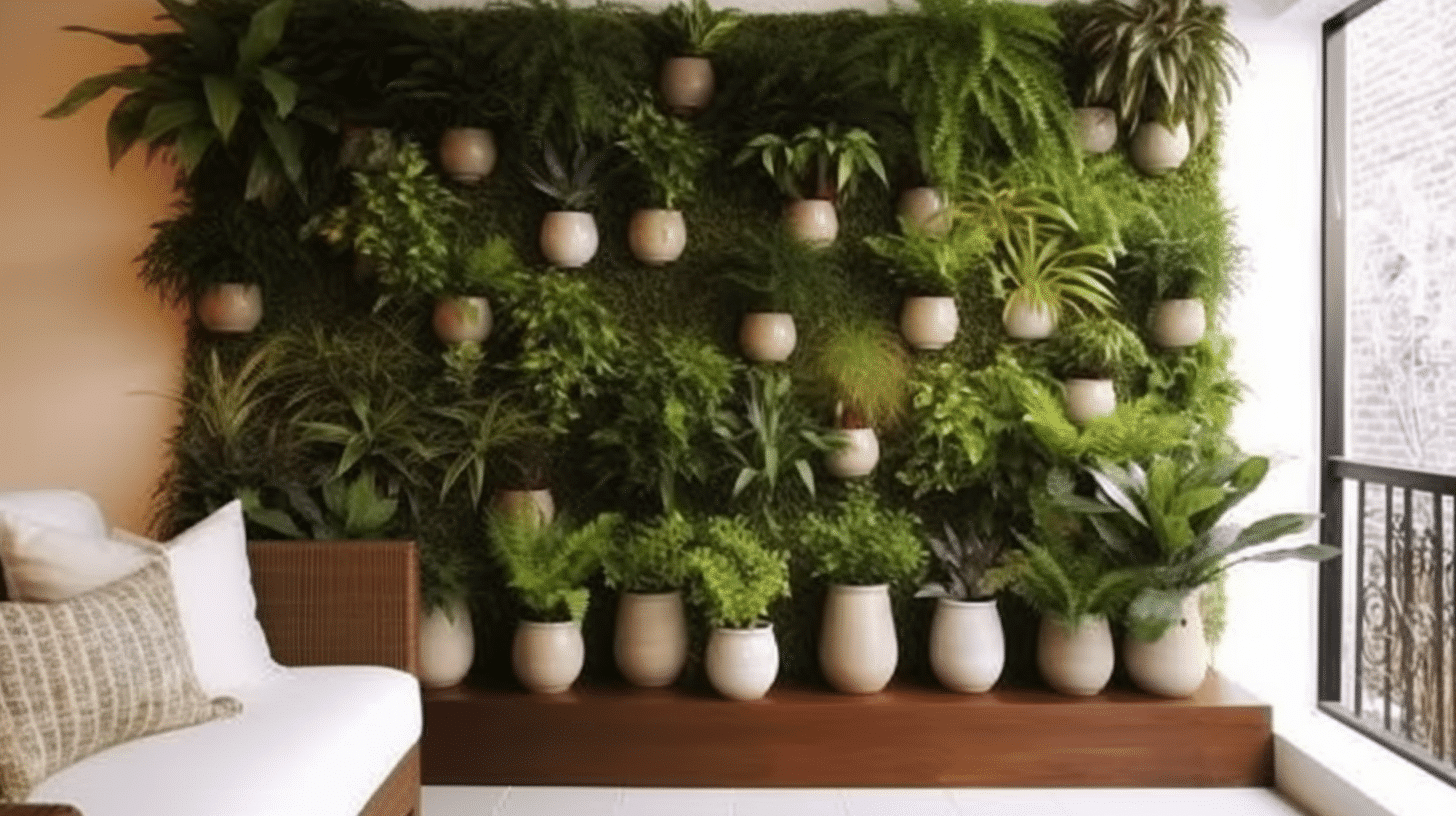 Muro de Plantas - Uma Decoração Charmosa para sua Varanda!