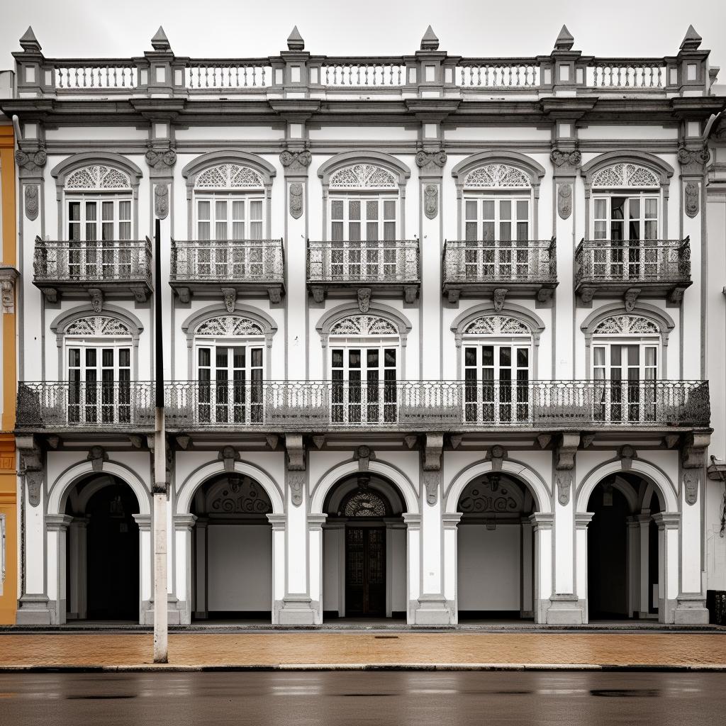 A influência da arquitetura colonial no Brasil contemporâneo.