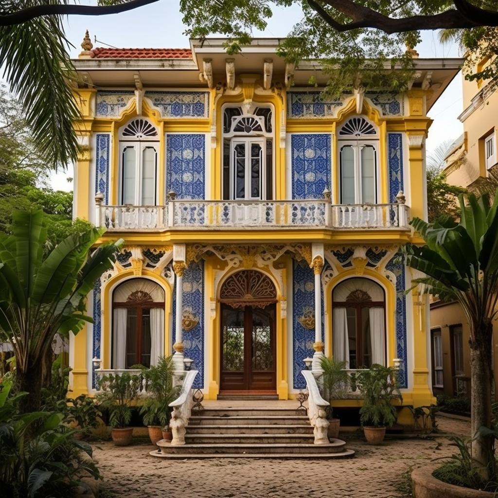 A influência da arquitetura colonial no Brasil contemporâneo.