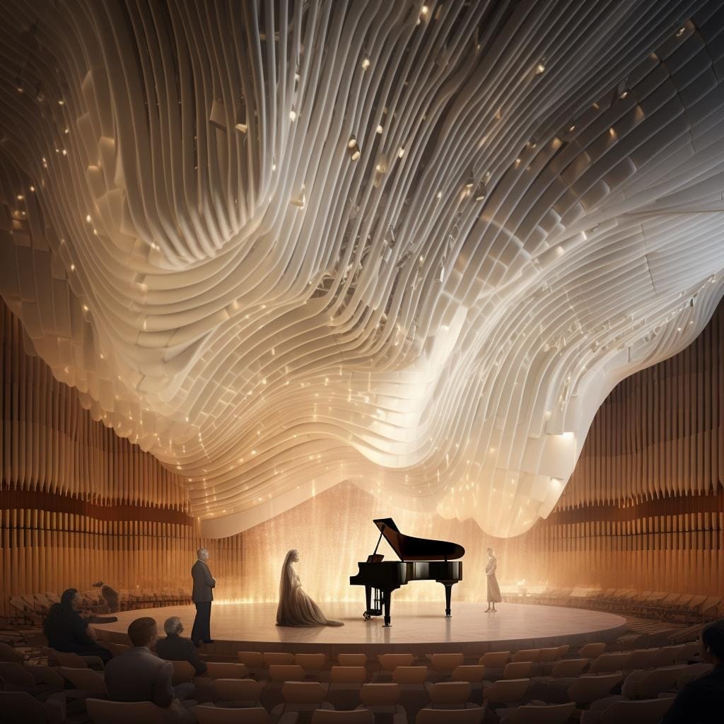 Arquitetura e acústica: projetando espaços para performances musicais.