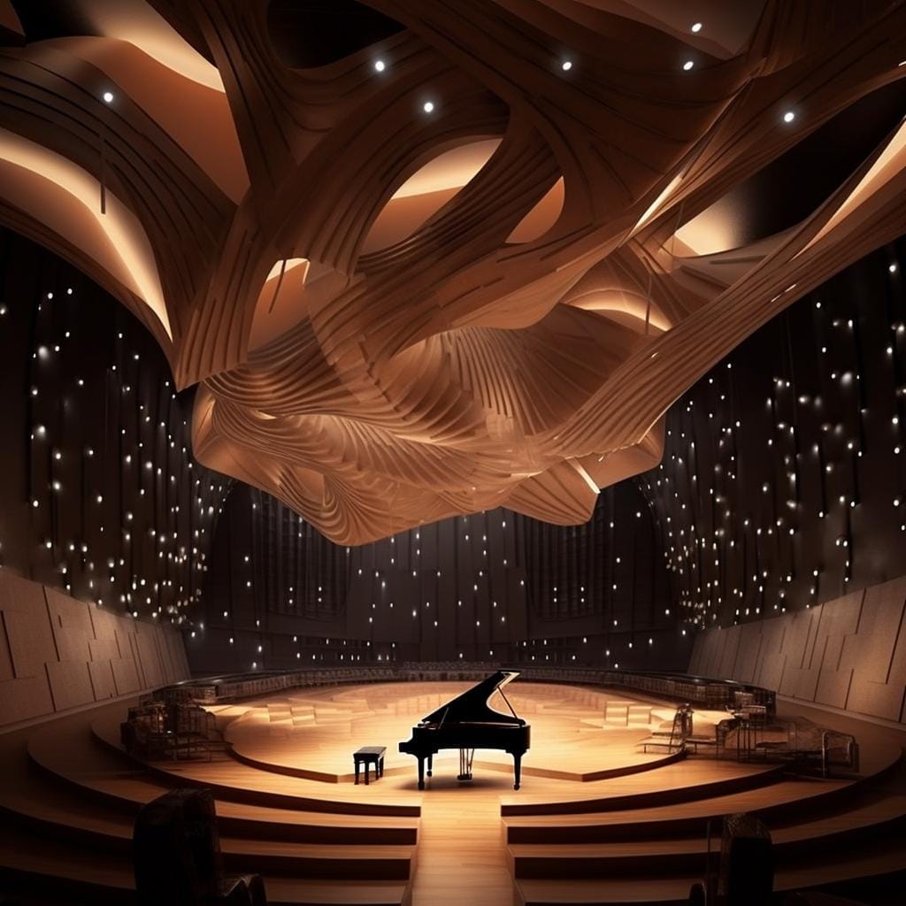 Arquitetura e acústica: projetando espaços para performances musicais.