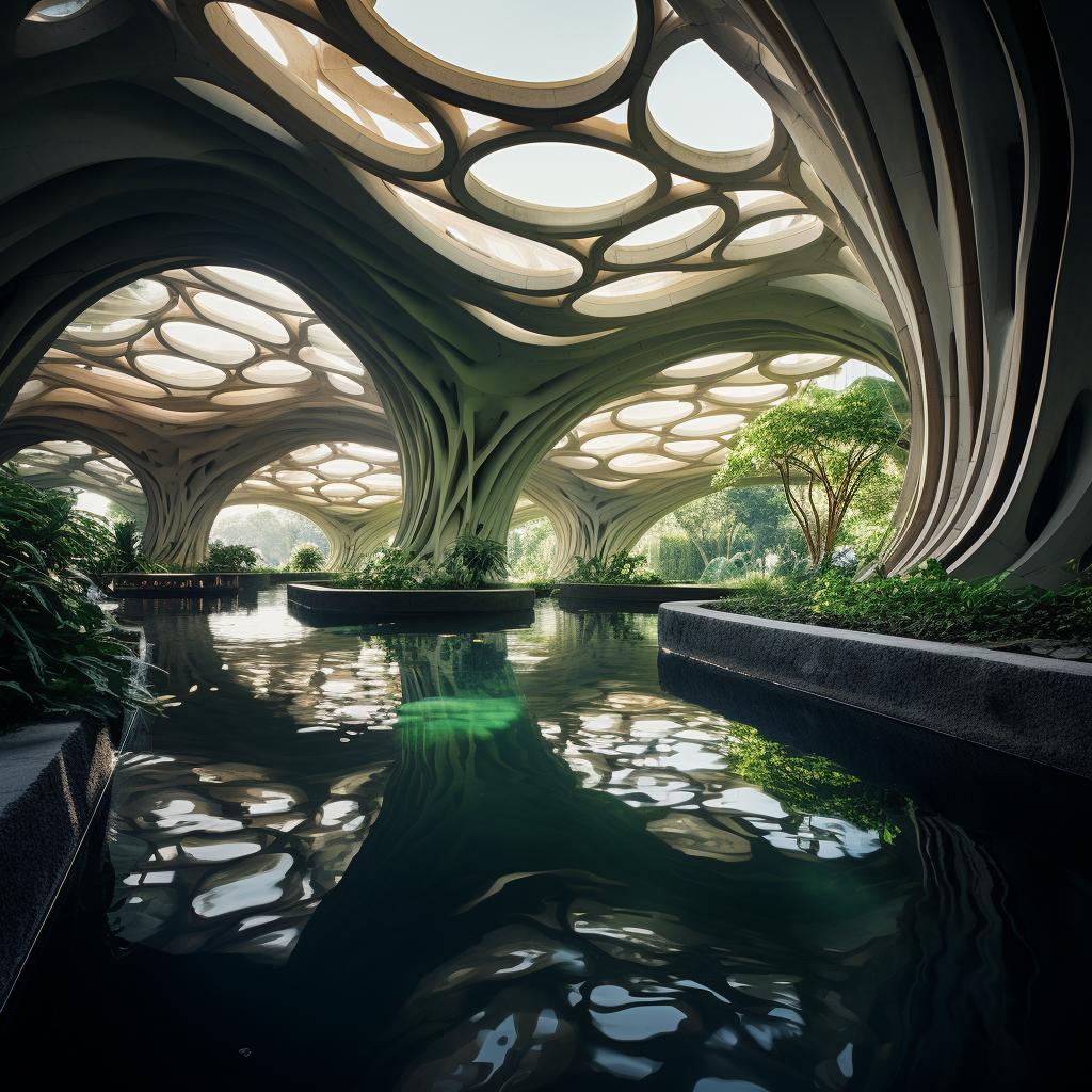 Arquitetura e água: projetando em harmonia com o recurso natural.