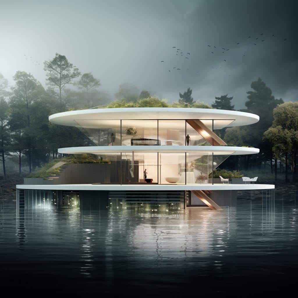 Arquitetura flutuante: soluções para áreas alagadiças.