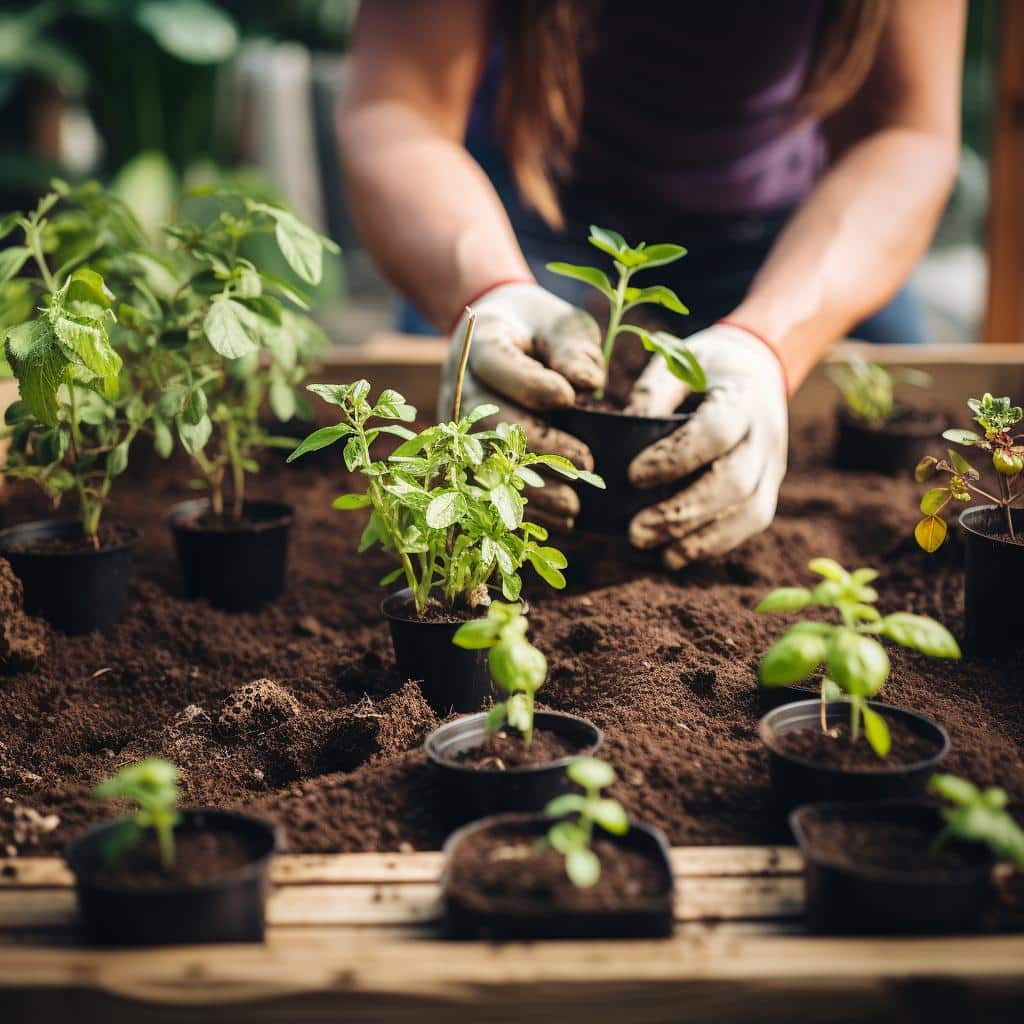 Como plantar plantas em recipientes?