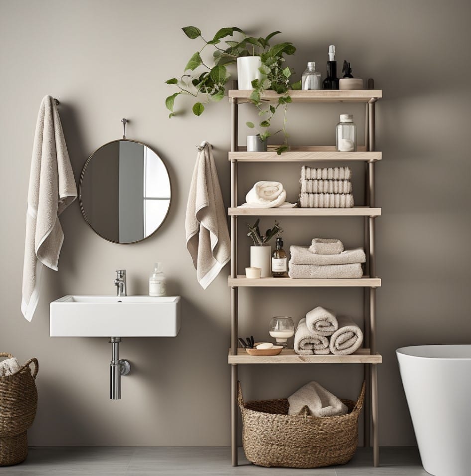 Prateleiras de Banheiro: Organize seu espaço com estilo.