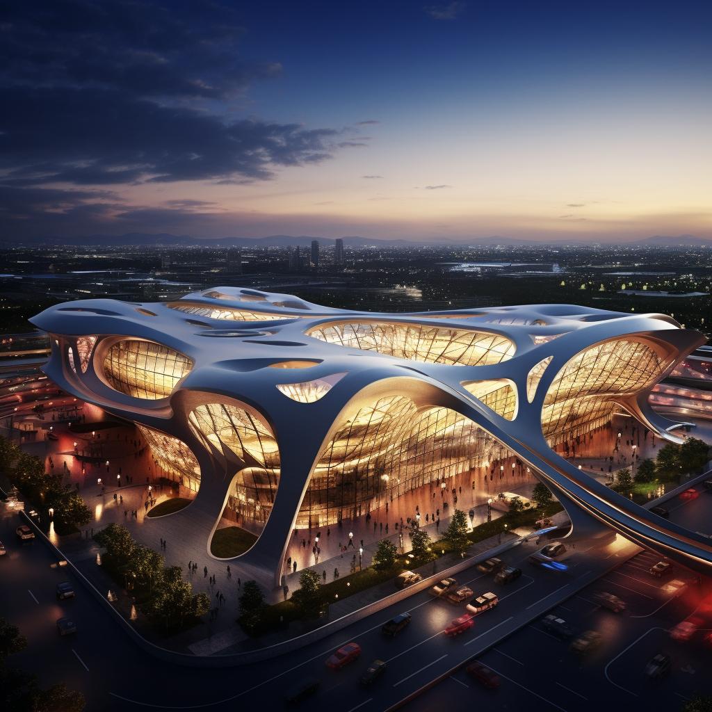Projetando aeroportos para o futuro: arquitetura e mobilidade aérea.