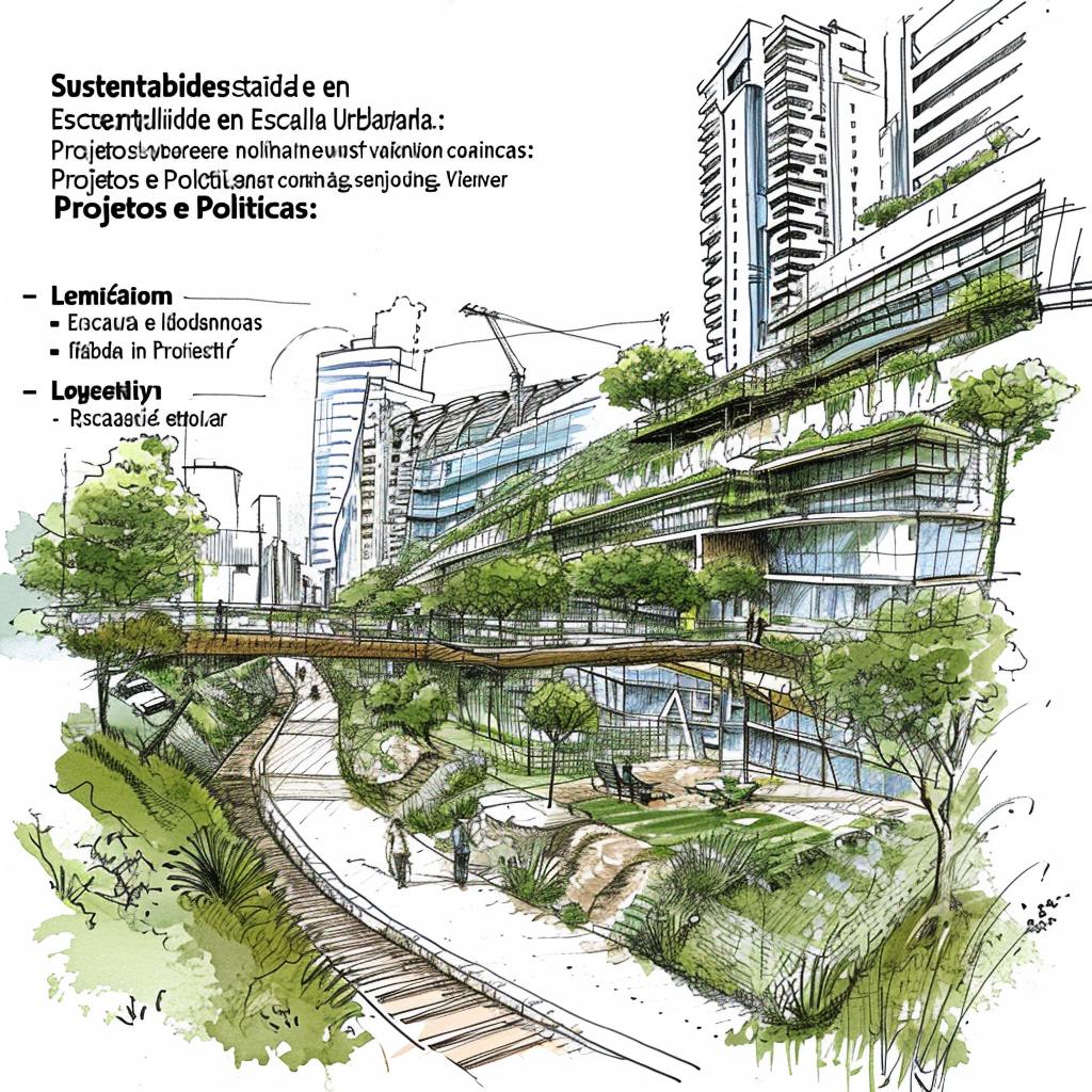 Sustentabilidade em Escala Urbana: Projetos e Políticas