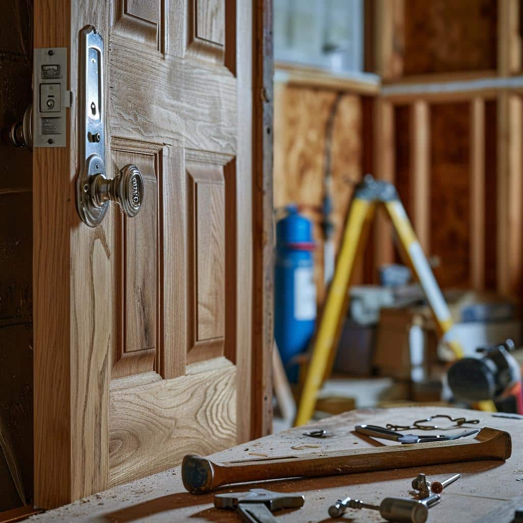 Instalação de porta de madeira: transforme seu banheiro em poucos minutos. Muitos duvidaram, mas a técnica inovadora é simples!