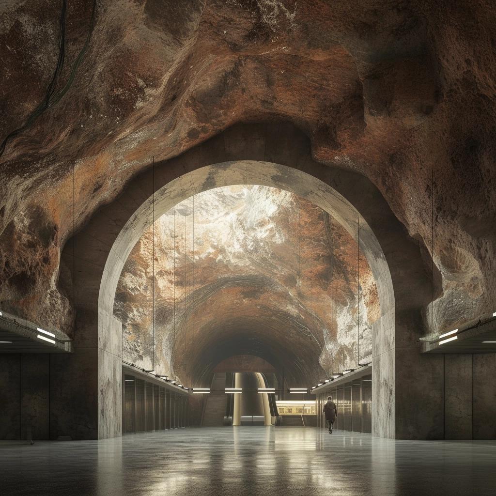 A Magia dos Espaços Subterrâneos: Explorando a Arquitetura Subterrânea
