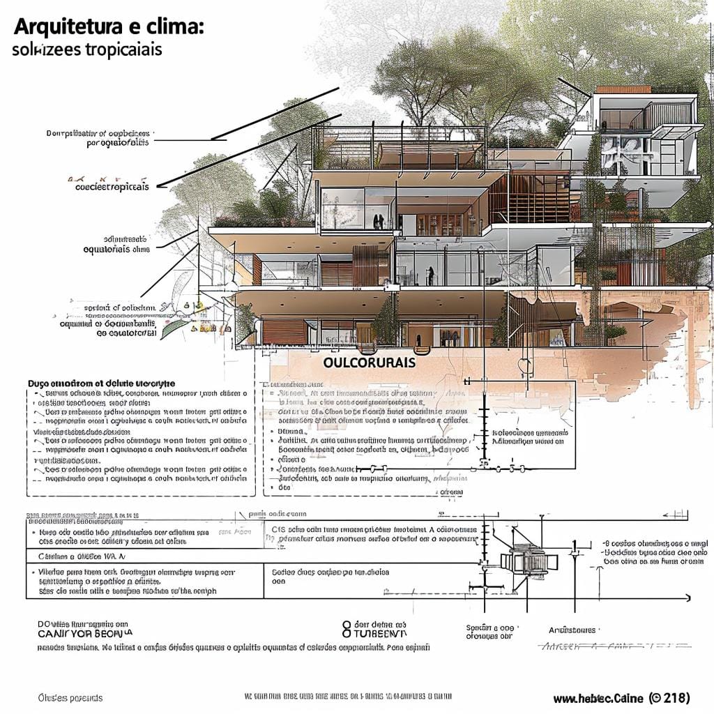 Arquitetura e clima: soluções para regiões tropicais e equatoriais.