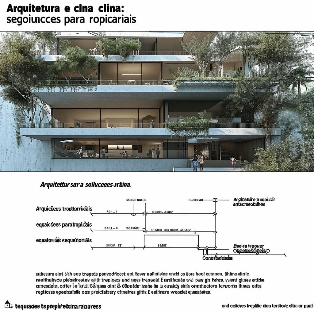 Arquitetura e clima: soluções para regiões tropicais e equatoriais.