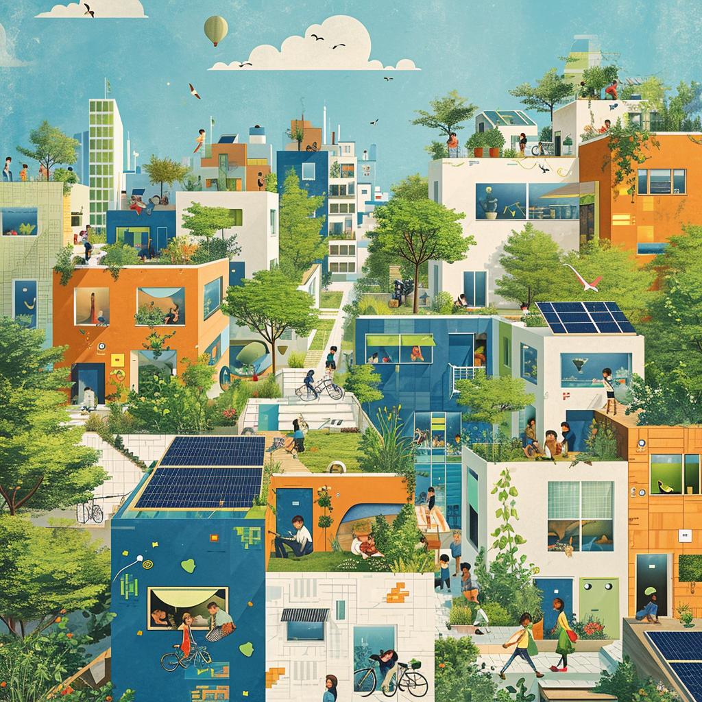 Desenvolvimento de Espaços Urbanos Sustentáveis: Estratégias e Desafios