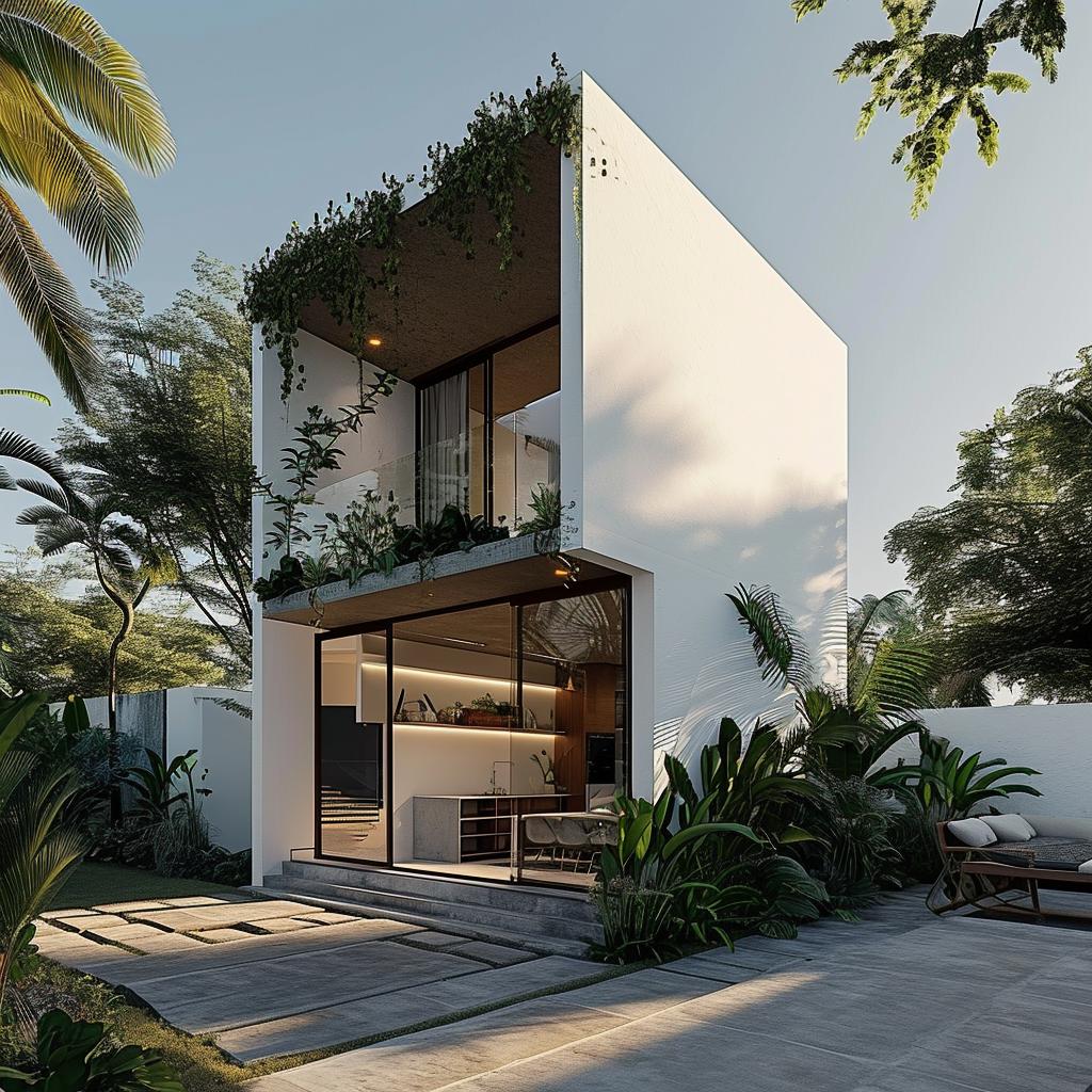 Casa de 5x5 metros: projeto surpreendente transforma sonho em realidade.