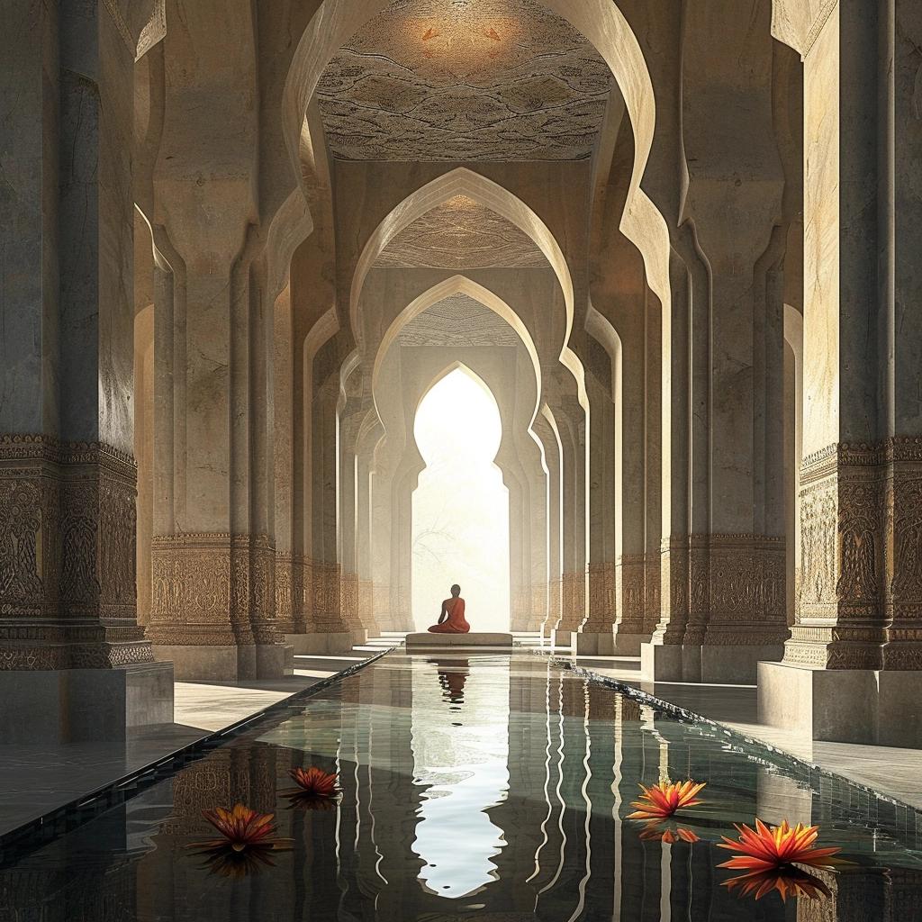 Arquitetura e espiritualidade: projetando templos e espaços sagrados.