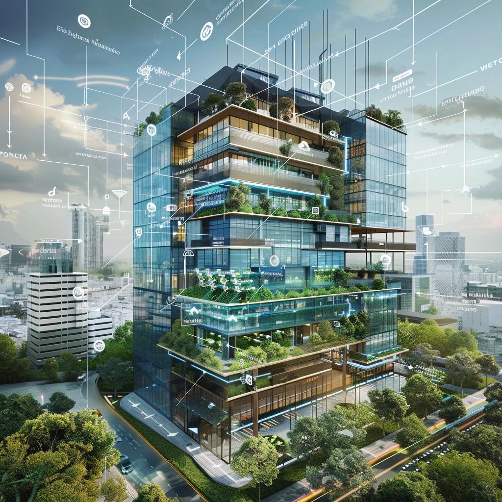 Arquitetura e tecnologia: a era dos edifícios inteligentes.