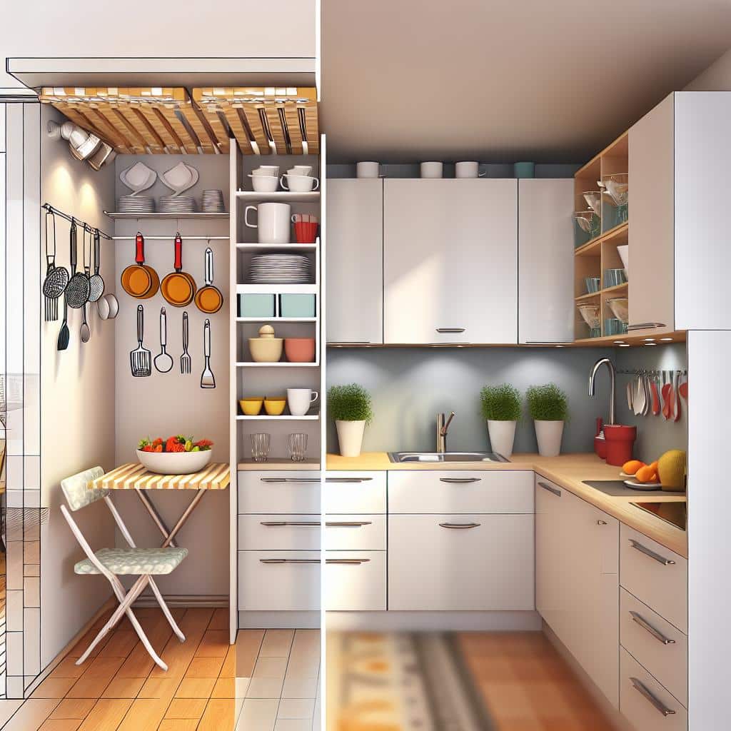 5 Transformações Inesperadas para Maximizar Sua Cozinha Pequena: Descubra os Segredos.