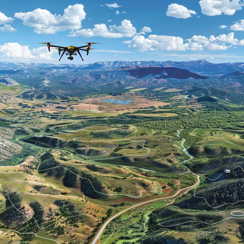 Uso de Drones para Modelagem e Análise Topográfica em Grandes Áreas